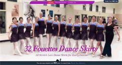 Desktop Screenshot of 32fouettes.com